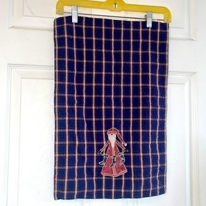 Christmas Santa Saint Nick dish towel